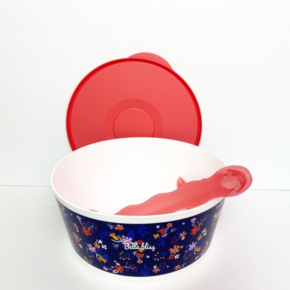 New !!! Tupperware floral serveware - Picture 5 of 6